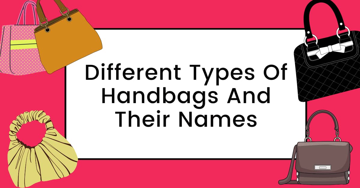 types of handbags and their names